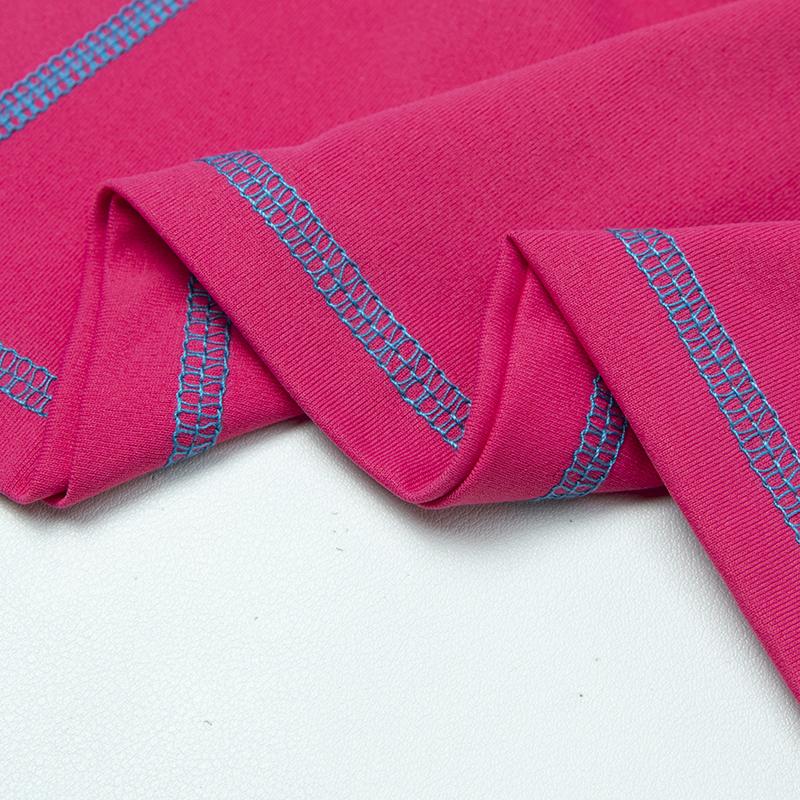 Targeted development five-pack summer women’s quick-dry sports T-shirts featuring contrasting quick-dry designs, short sleeves, elastic breathable fabric, crew neck—ideal for jogging, workouts, fitness, and yoga.