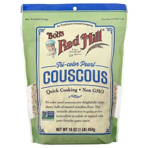 Bob's Red Mill Tri-Color Pearl Couscous, 16 oz (454 g)