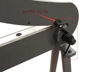 Spare parts for KAKA Guillotine Shear HS-20 Sheet Metal Fabrication Plate Cutter