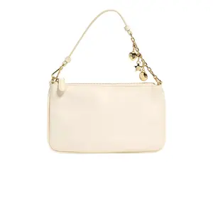 Stoney Clover Lane Flat Wristlet Crossbody in Light Sand