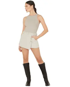 Free People Women's Wynne Railroad Mini Skirt - Ob2118174