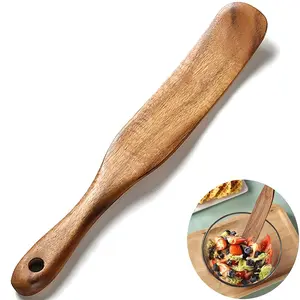 Sourdough Spatula,Spurtle for Sourdough Starter,Spurtles kitchen Tools Wooden Utensils Stirring Utensils Stirring