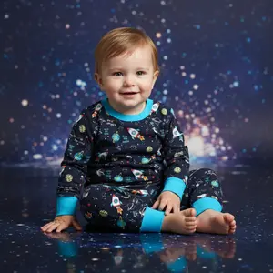 Bamboo Two-Piece Pajama Galactic Dreams