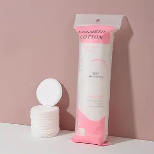 Premium Cotton Rounds - 80 Counts - Soft, Absorbent, Hypoallergenic Pads for Makeup Removal, Skincare, and Facial Cleansing - Super Soft
