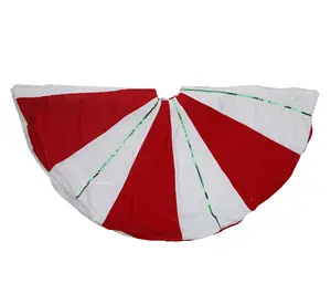 Northlight Peppermint Twist Christmas Tree Skirt 48"