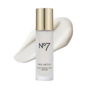 No7 Pro Artist Base Perfecting Makeup Primer - Illuminating Face Primer for Long-Lasting Makeup Wear - Silky, Illuminating Finish for a Healthy-Looking Glow (1 Fl Oz)