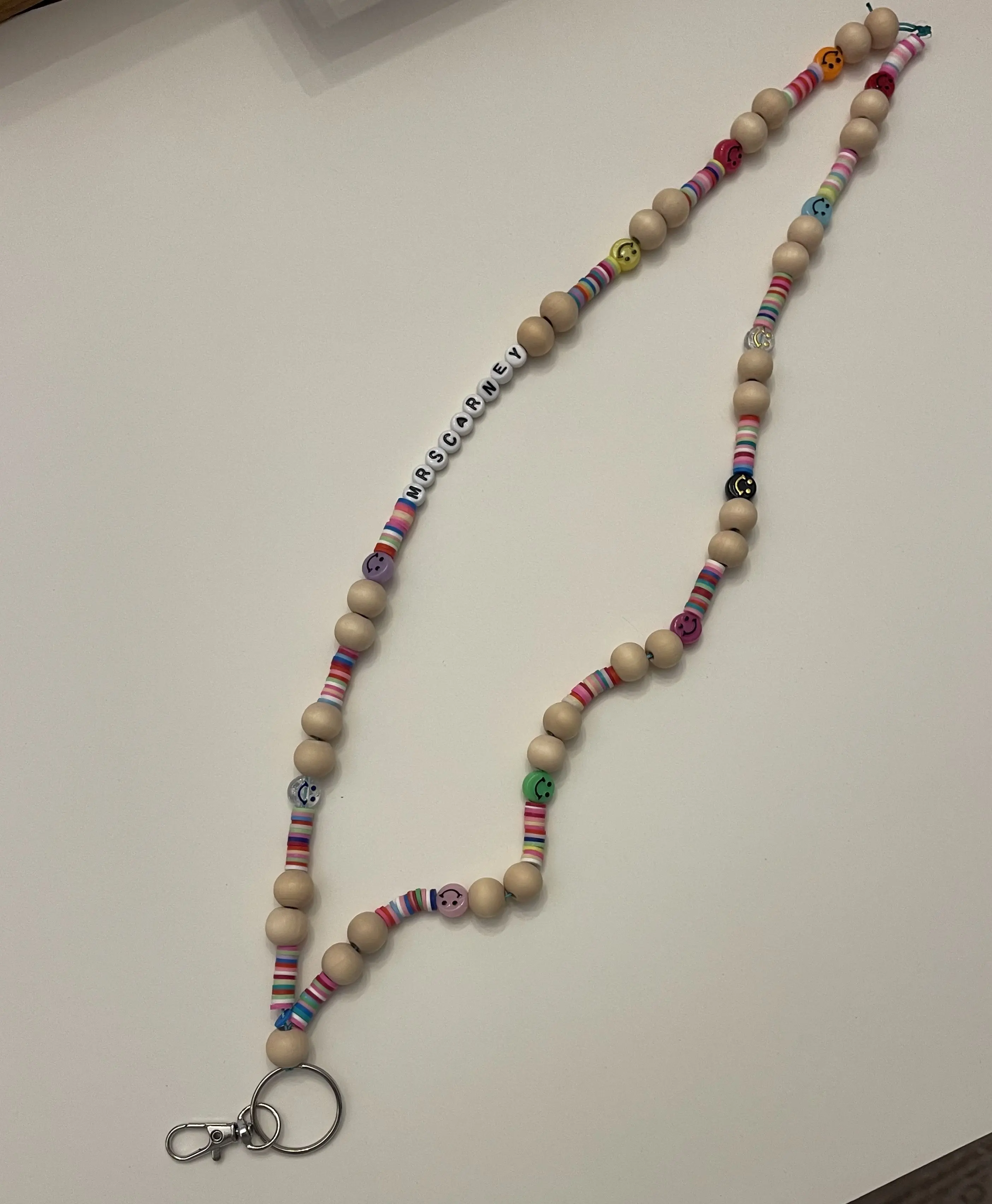 Happy Hue Teacher Lanyard Happy Hue Teacher Lanyard