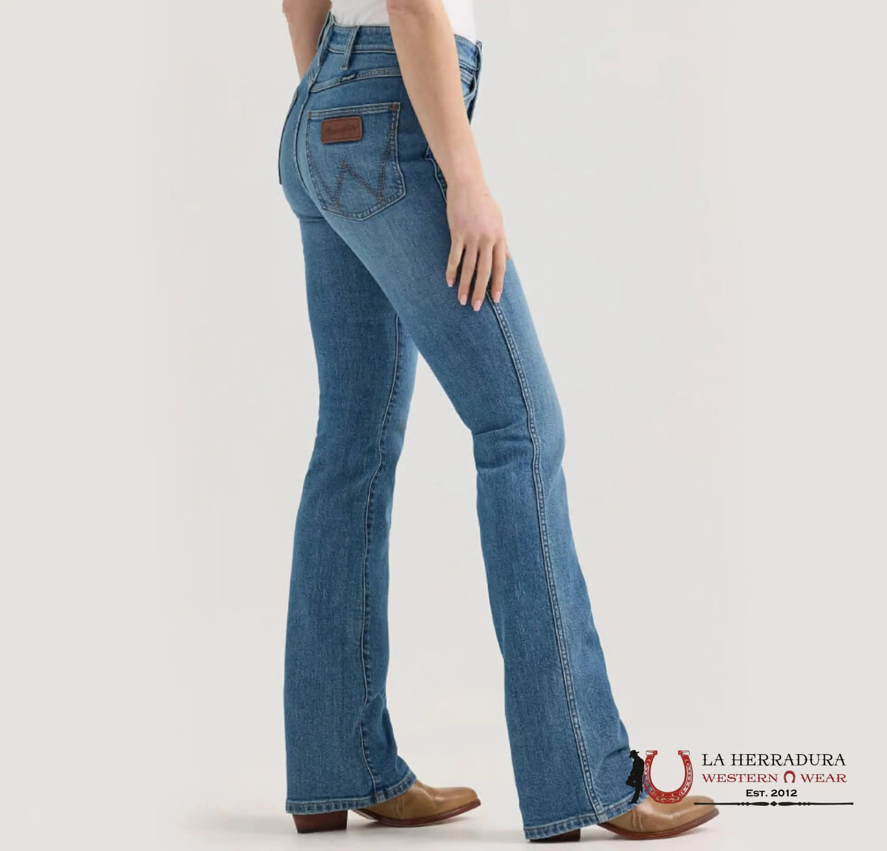WOMENS WRANGLER BAILEY HIGH RISE BOOTCUT 112359359