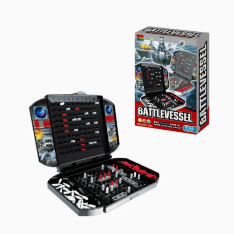Children Interesting Warship Sea Ship Family Board Games Tabletop Games Toys Two Player Battleship The Classic Naval Combat Strategy Table Game for Ki
