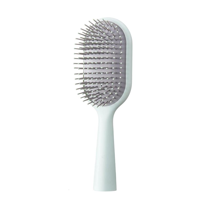 Miniso Air Cushion Detangler Hair Brush - Soft Bristle Scalp Massager, Built-in Cleaner, Detangles Easily for All Hair Types, Ideal Gift for Women (Back to School Haircare Accessory), Detangle Easily Miniso Air Cushion Detangler Hair Brush - Soft Bristle Scalp Massager, Built-in Cleaner, Detangles Easily for All Hair Types, Ideal Gift for Women (Back to School Haircare Accessory), Detangle Easily
