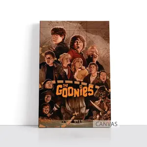 Vintage The Goonies Movie Poster Unframed Print Wall Art Living Room Decoration Perfect Gift for 80s Adventures Movies Fans 006
