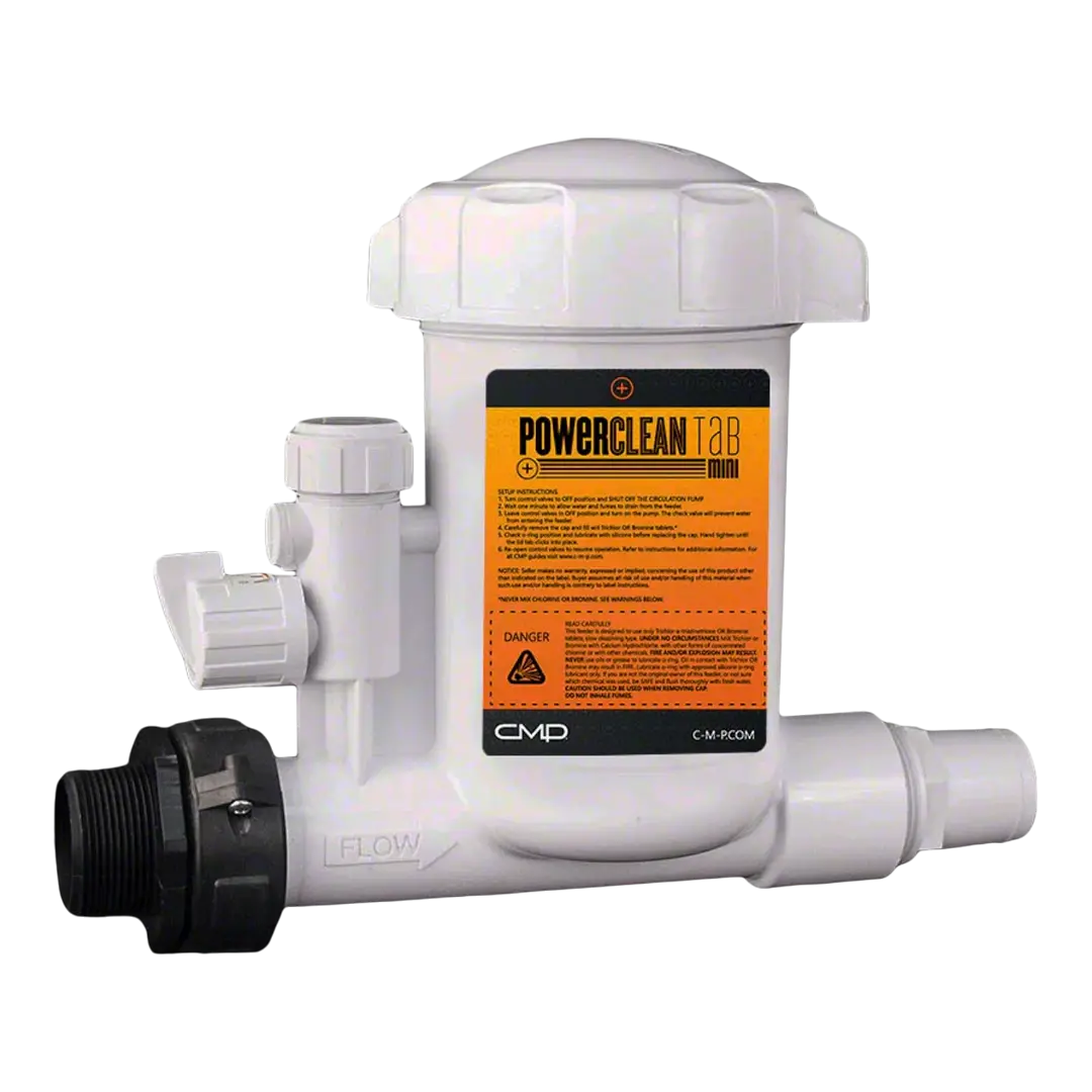 CMP PowerClean Tab Mini In-Line Chlorinator