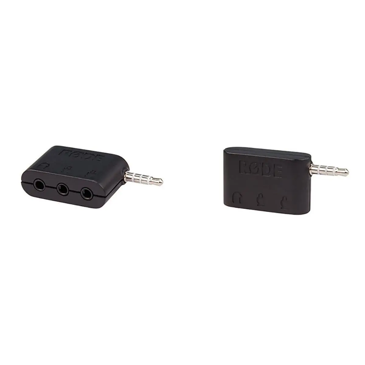 Rode SC6 Compact Stereo Recording Device - Dual TRRS Plug Input, Headphone Output for Smartphones, Connection