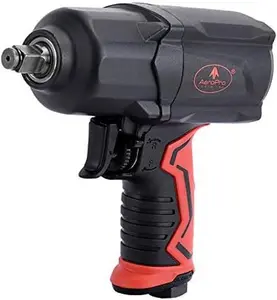 TOOLS 1/2-Inch Composite Air Impact Wrench(A301),  Hammer, 1200FT-LBS Max Loosening Torque, 7000RPM, Heavy Duty Pneumatic Impact , for Auto Repair, Tire Shop