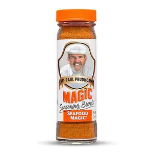 Chef Paul Seafood Magic Seasoning Blends | Seafood Boil & Fish Fry Seasoning Mix | Perfect for Crab, Shrimp & Salmon | Spices & Seasonings | Gluten & MSG Free | 2 Oz (Pack of 1)
