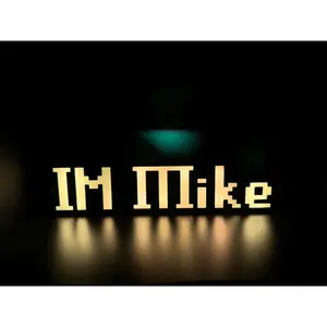 Custom Old School RuneScape (OSRS) Personalized Name LED Sign – Custom Neon Gamer Art