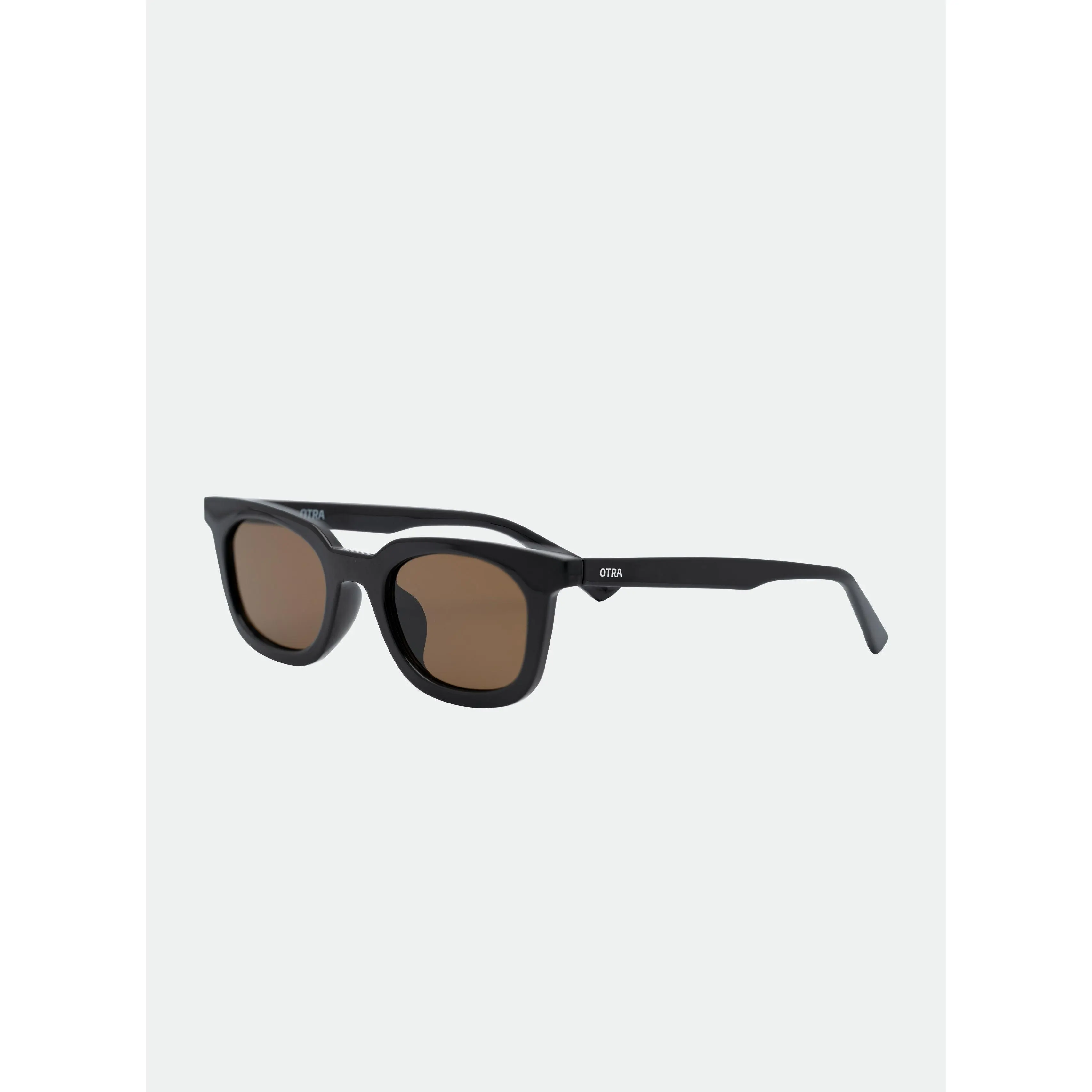 OTRA Eyewear Nia Sunglasses In Black. New. MSRP $65. Discount Shipping Shop the Otra Nia Sunglasses Black/Smoke | Afterpay main image 4
