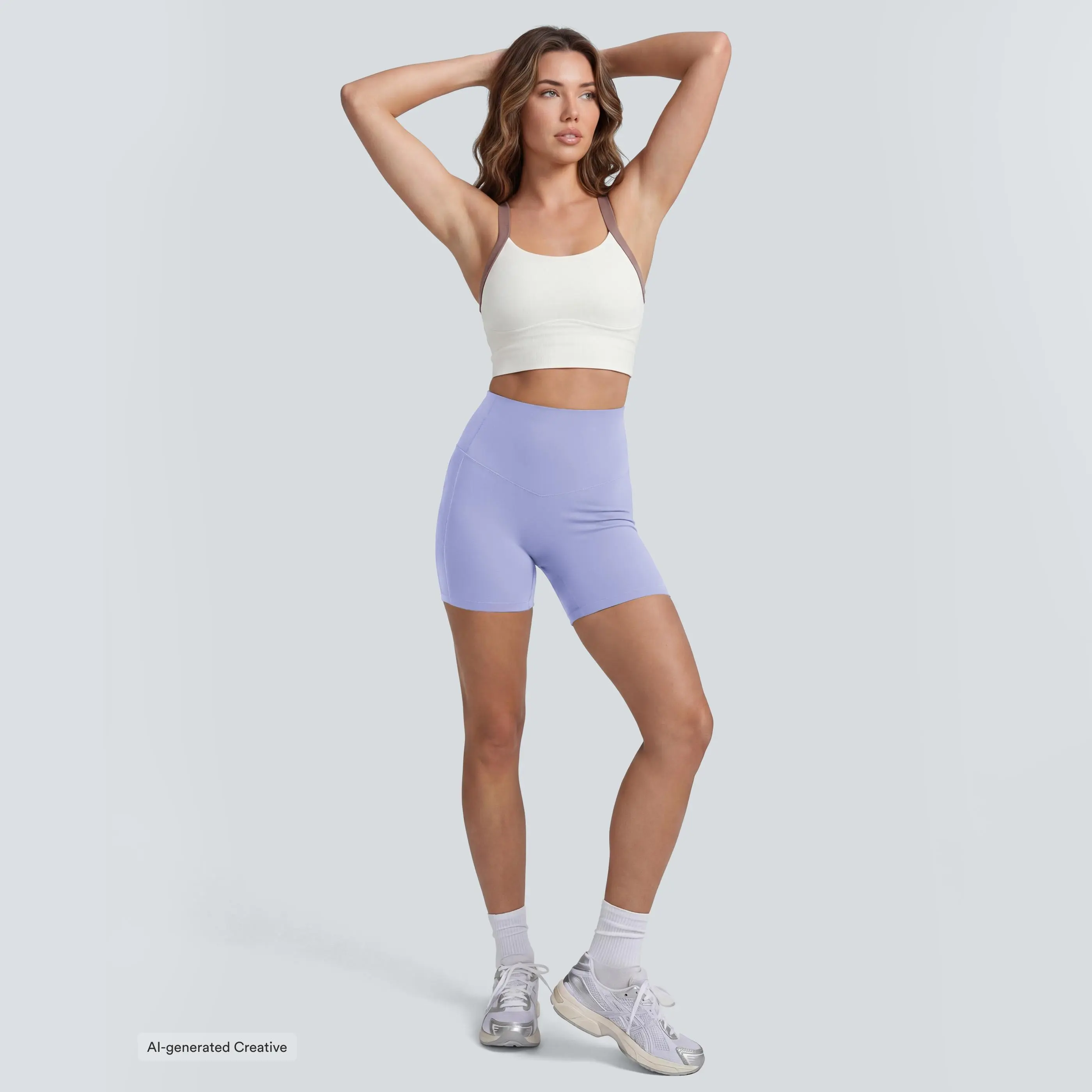 UltraSculpt High Waisted Tummy Control Side Pocket Shaping Training Biker Shorts 3"/5''/7"