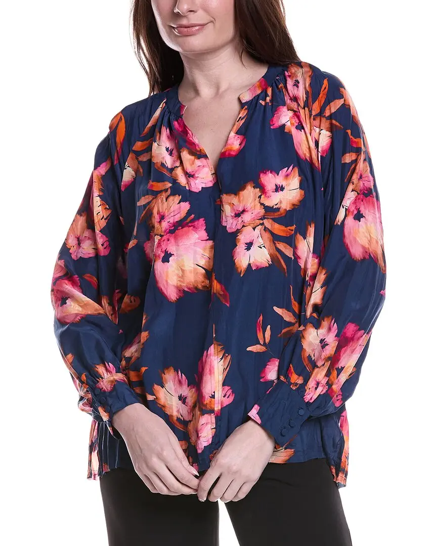 GoSilk V-Neck Silk Top