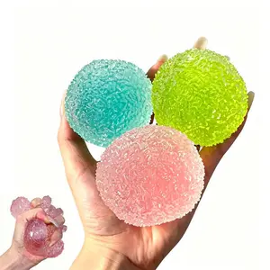 Soft Gel Squishy Stress Balls for Adults, Squishies Sensory Relief Squeeze Balls, Solid Texture Stress Relief Toys for Birthday, Easter Basket Stuffers, Party Favors