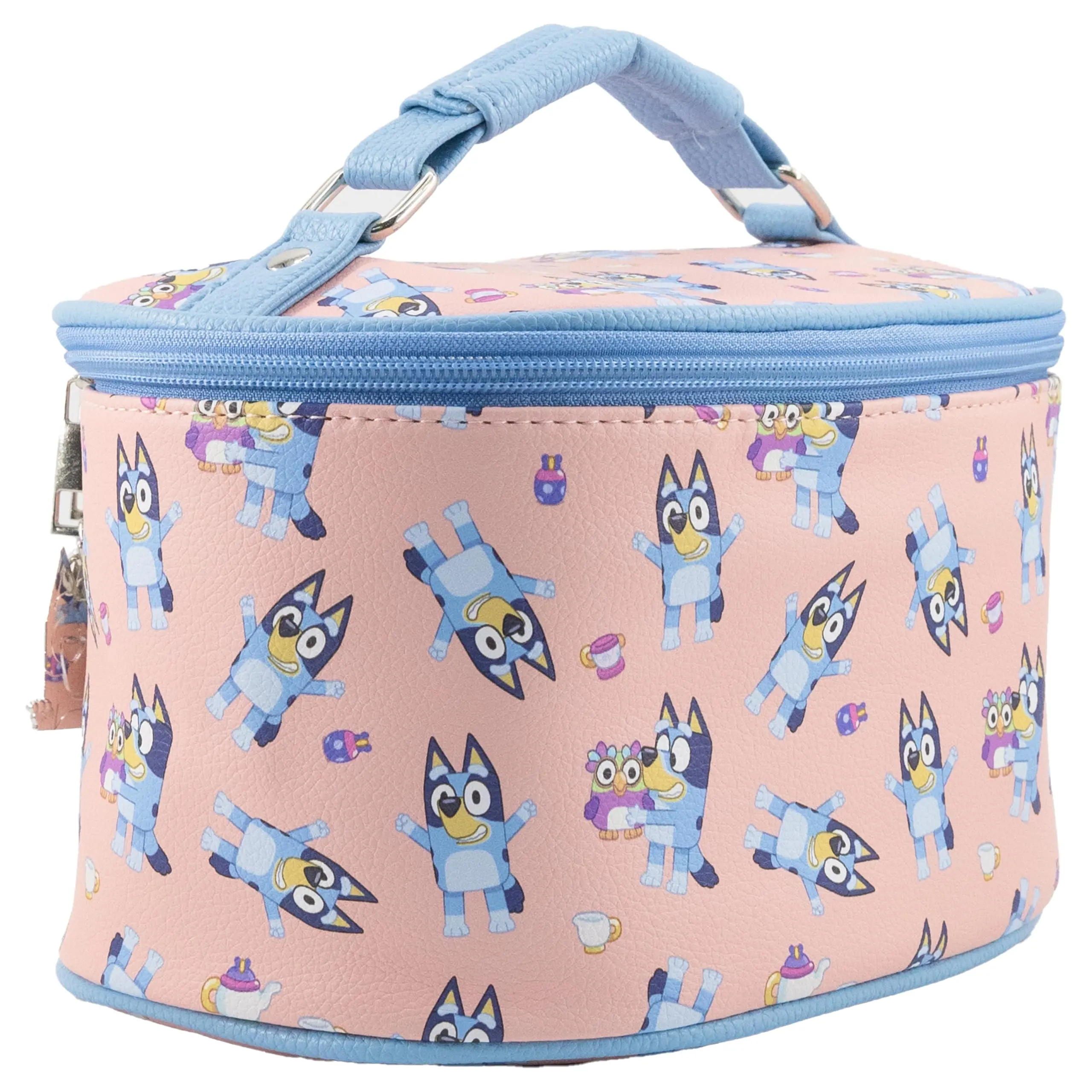 Fast Forward Stitch, Hello Kitty, Bluey or Strawberry Shortcake Makeup Organizer, Travel Toiletry Bag for Women, Makeup Travel Bag, Cosmetic Bag, Train Case