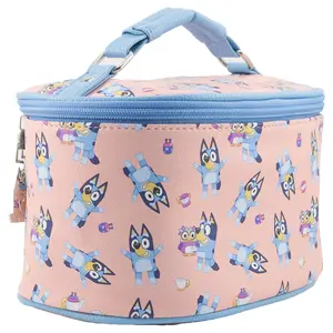 Fast Forward Stitch, Hello Kitty, Bluey or Strawberry Shortcake Makeup Organizer, Travel Toiletry Bag for Women, Makeup Travel Bag, Cosmetic Bag, Train Case