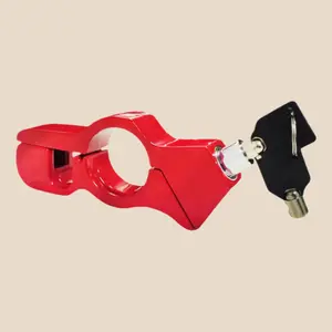 Portable handlebar lock, anti-theft electric bike lock, electric vehicle throttle lock, motorcycle front brake waterproof horn lock