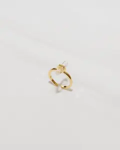 Wrapped Crystal Quartz Ring