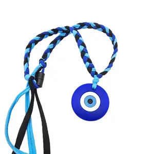 T-shirt necklace,  chewelry,  stim, fidget, stim toy, evil eye