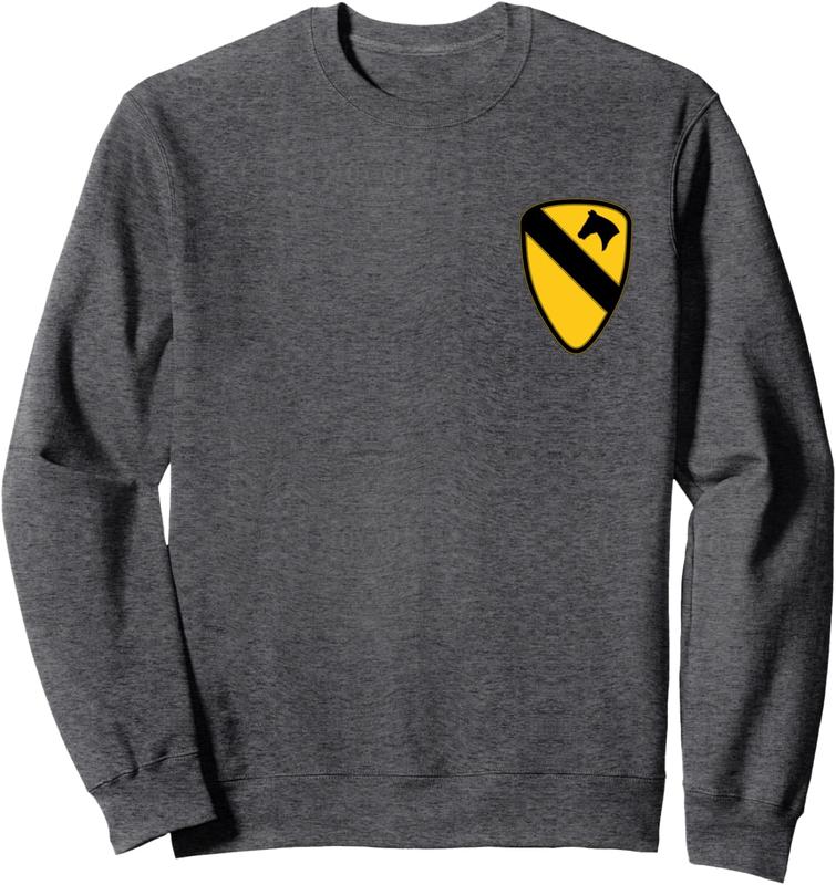 1ST CAVALRY DIVISION ARMY FIRST TEAM FORT HOOD US USA Sweatshirt