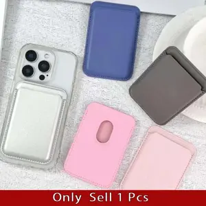 Magnetic Wallet for iPhone 17/16/14 Pro Max, Compatible with Magsafe Technology, Safe Card Holder for Phones and Cases