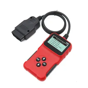 OBD2 Digital Display Car Fault Detector - Plug-In Code Reader for Gasoline Cars with Fault Reading, Quick Scan Functions