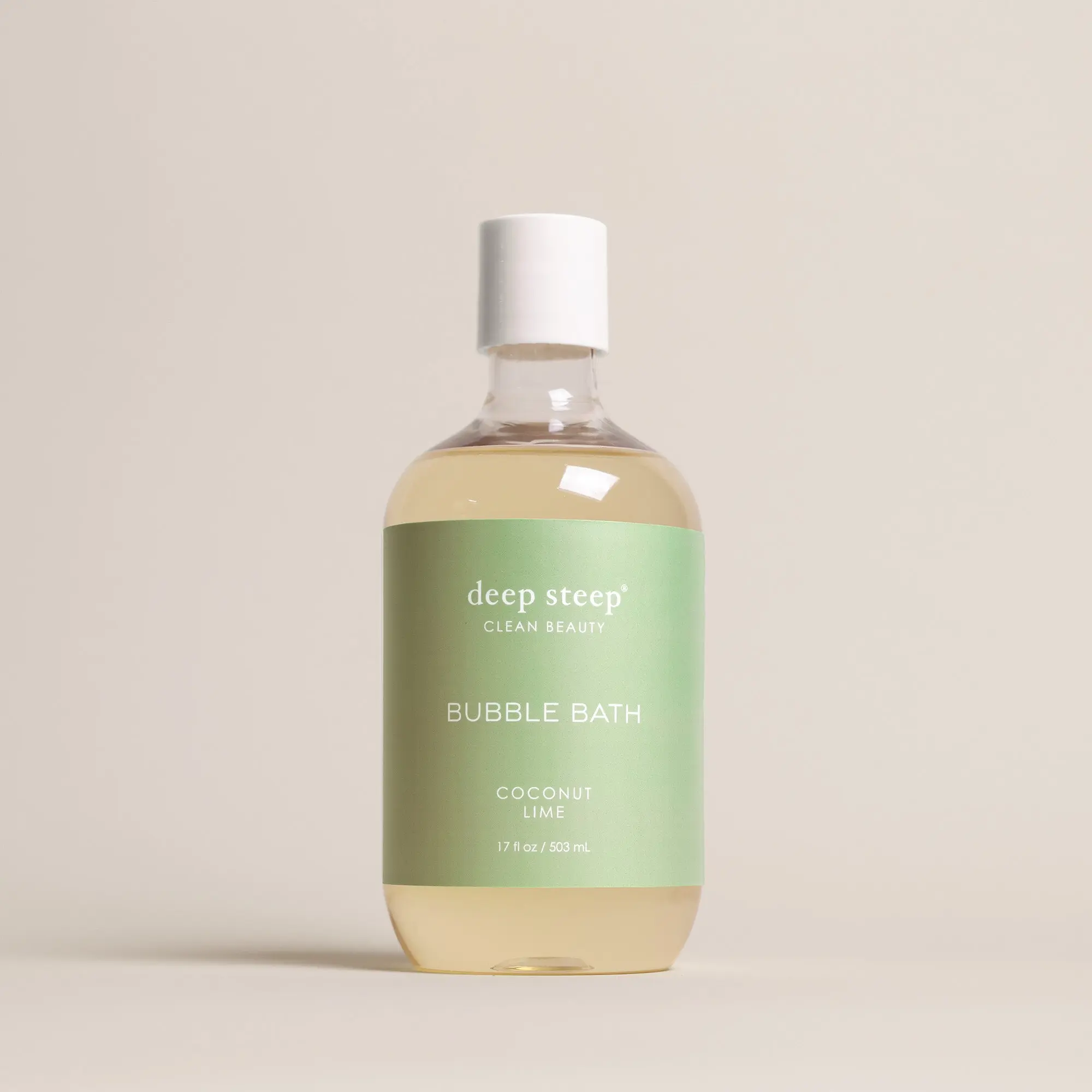 Coconut Lime Bubble Bath, Gentle Sensitive Skin Cleanser, Aromatic Body Care Product, Moisturizing