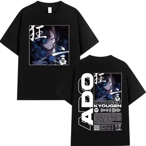 Ado Hibana Kyougen World Tour 2025 T Shirt Men Women Clothing Fashion Male T-shirt Cotton Casual Short Sleeve Unisex T-shirt VR7