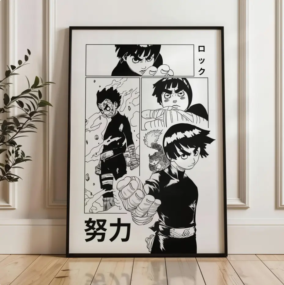 Rock Lee Naruto Poster, Rock Lee Poster