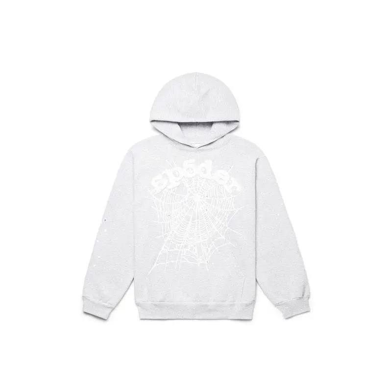Sp5der Unisex OG Web Hoodie Heather Grey, from StockX Sp5der Unisex OG Web Hoodie Heather Grey, from StockX