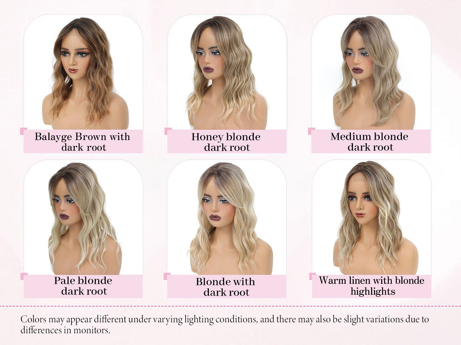 PANEWAY 16 Inch Wavy Hair Topper for Women – 6.5"x6.5" Large Base, Synthetic Wavy Topper, Clip-In Hairpiece for Thinning Hair, Ladies Wiglet, Natural Volume & Coverage