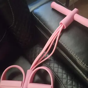 Multifunction Tension Rope, 6-Tube Elastic Yoga Pedal Puller Resistance Band,  Elastic Pull Rope Fitness, Full-Body Workout at Home Gym, Exercise Sit-up, Yoga, Abdominal Training