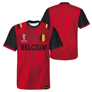 ADULT Belgium Men's FIFA World Cup Primary Classic Short Sleeve Jersey