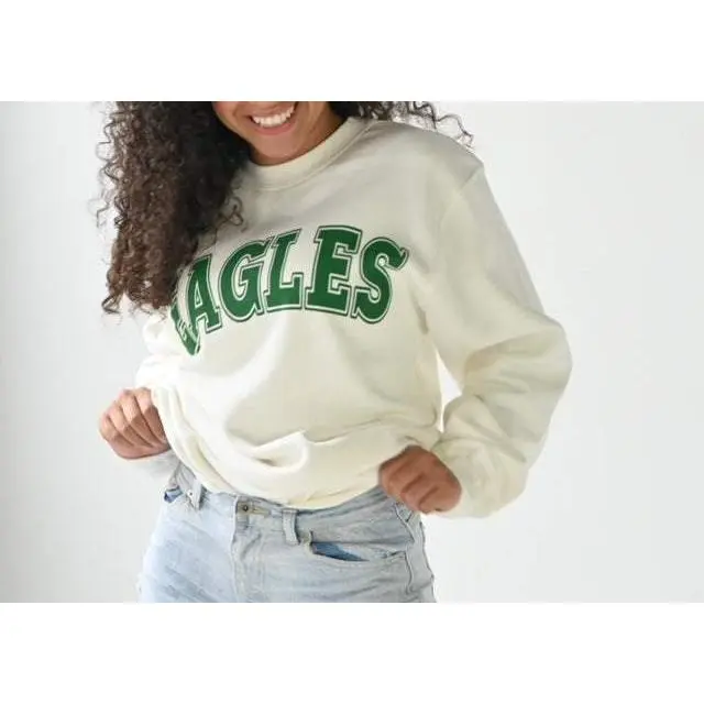 Eagles Dark Green Crewneck
