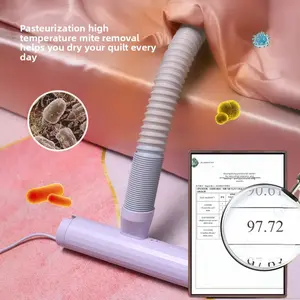 Folding portable clothes dryer to remove mites, shoes, dormitory clothes, business trip warmers, mini travel small dryers