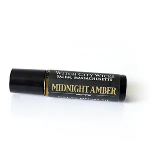 Midnight Amber scented oil - bold, gothic luxury
