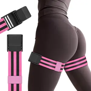 BFR Band for Women - 35.4 Inch Adjustable Blood Flow Restriction Bands for Enhanced Muscle Growth & Strength, Durable Materials, Home & Gym Workout Accessories