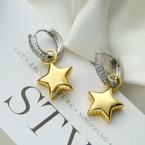 Aretes de estrella versátil Female