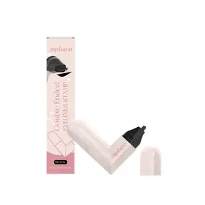 Dual-Head Eyeliner Series: Stamp Tip for One-Stroke Application, Long-Lasting, Commuter-Friendly and Portable