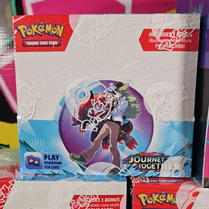 2025 Pokemon Journey Together Enhanced Booster Box With Promo