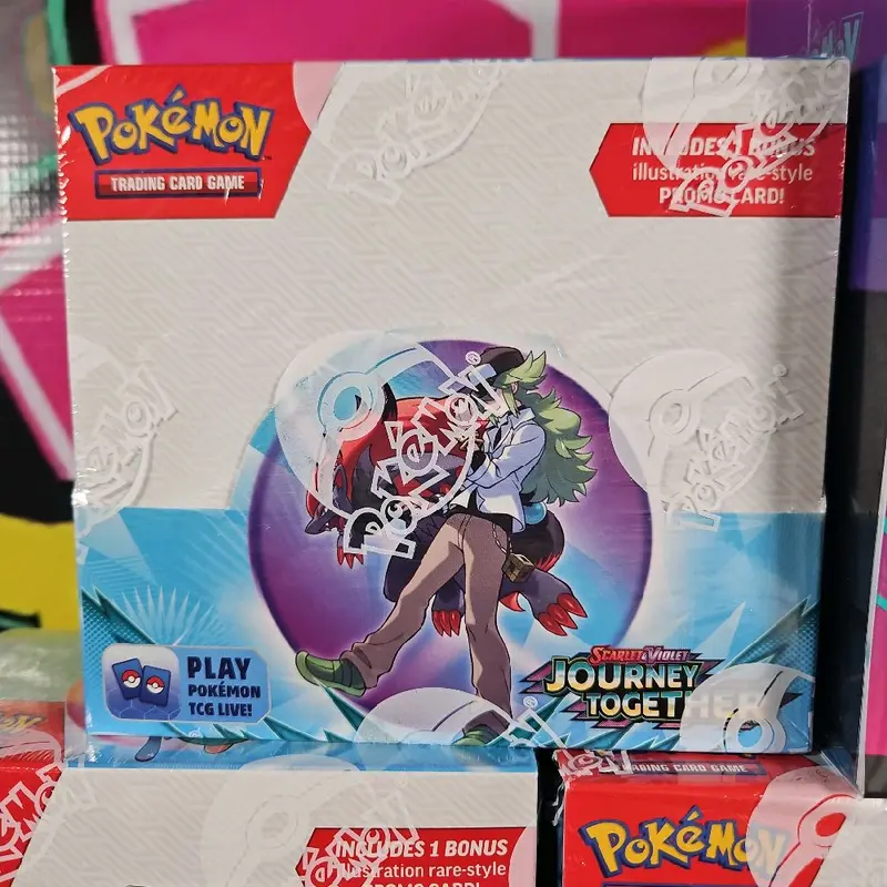2025 Pokemon Journey Together Enhanced Booster Box With Promo