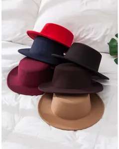 Fedora Hat | Unisex Hat | Men and Women | Wide Brim Hat | Felt Hat Casual Hat | Beach Hat | Hat with Band | Party Hat |Beach Hat Stylish Hat