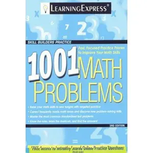 USED-1001 Math Problems (1001 Series) by LearningExpress LLC Editors (Paperback)