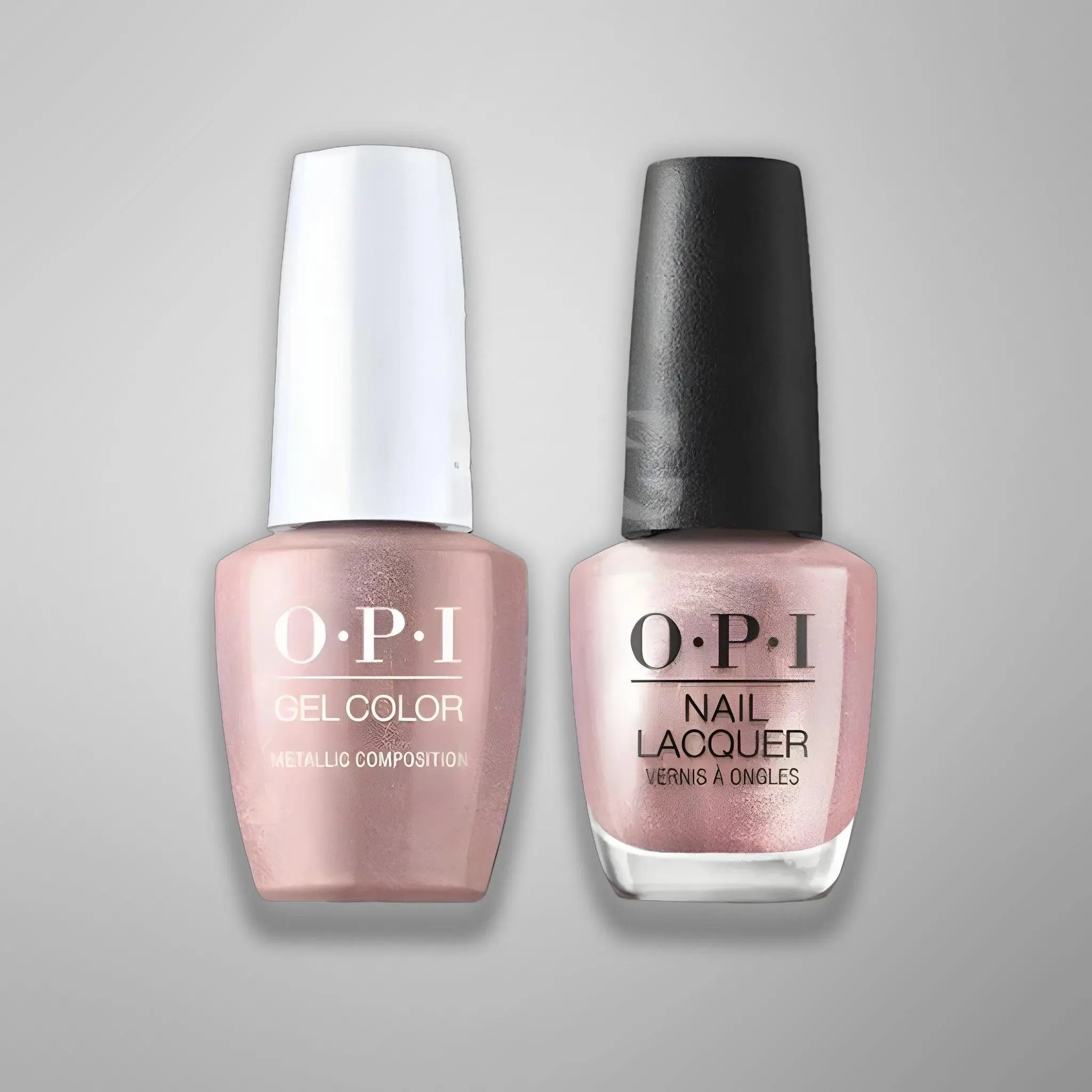OPI Duo - Metallic Composition LA01 (PD) - Gel & Matching Lacquer Duo 0.5 oz